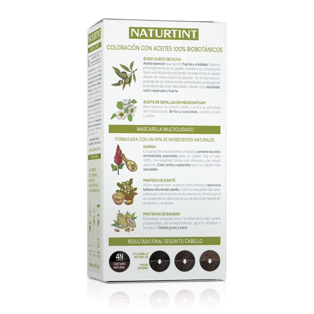 4N - Castaño Natural - Naturtint Venezuela