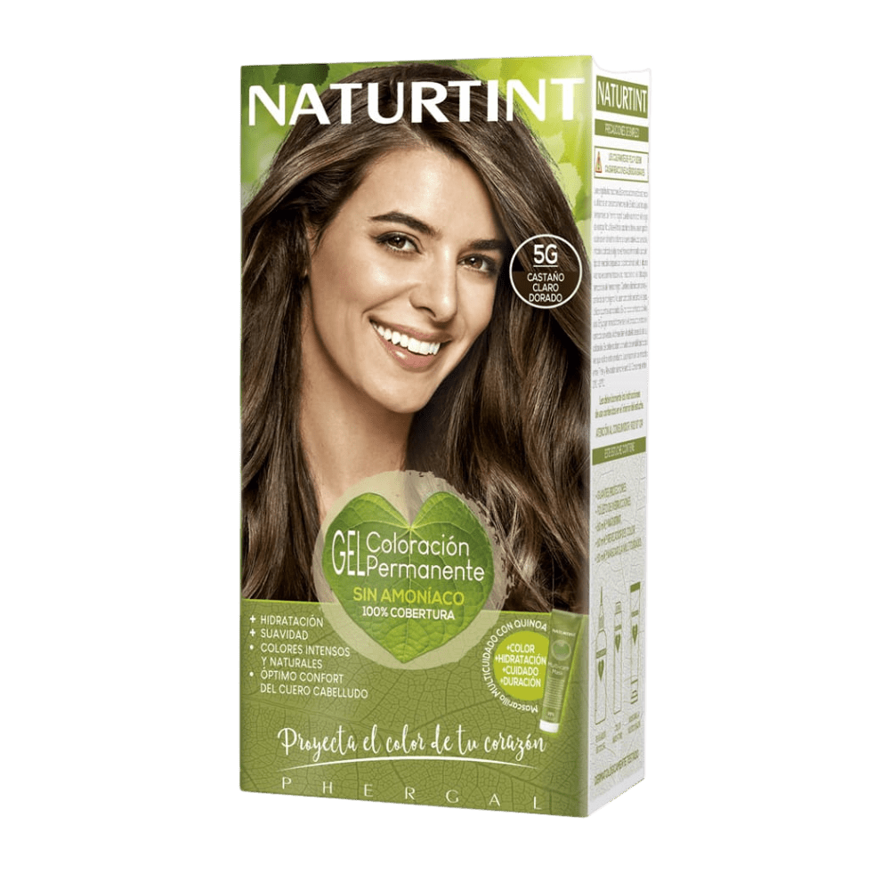5G - Castaño Claro Dorado - Naturtint Venezuela