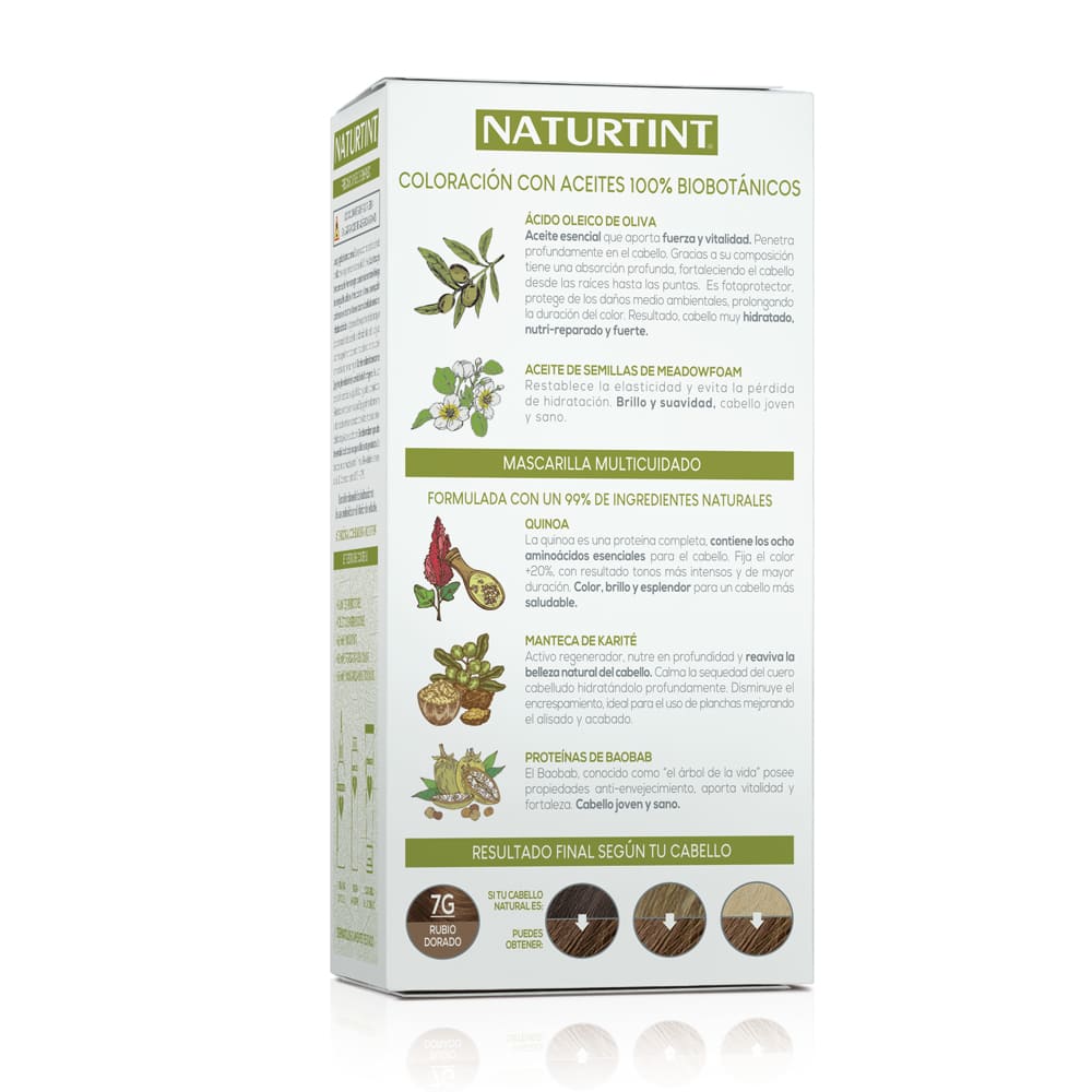 7G - Rubio Dorado - Naturtint Venezuela