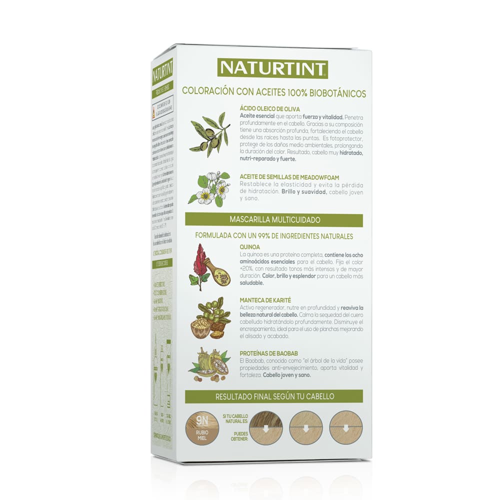 9N - Rubio Miel - Naturtint Venezuela